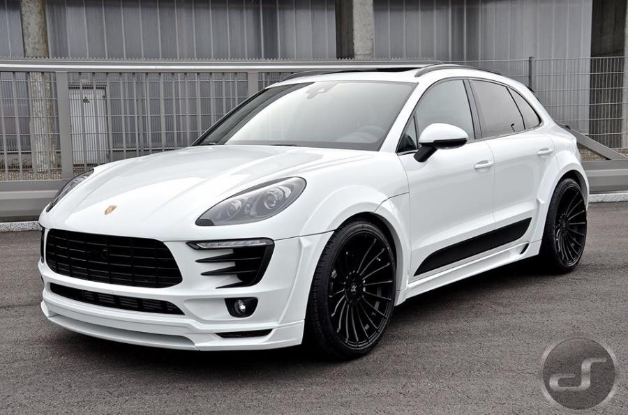  Porsche Macan in White by Hamann 2016 года  (фото 14 из 15)